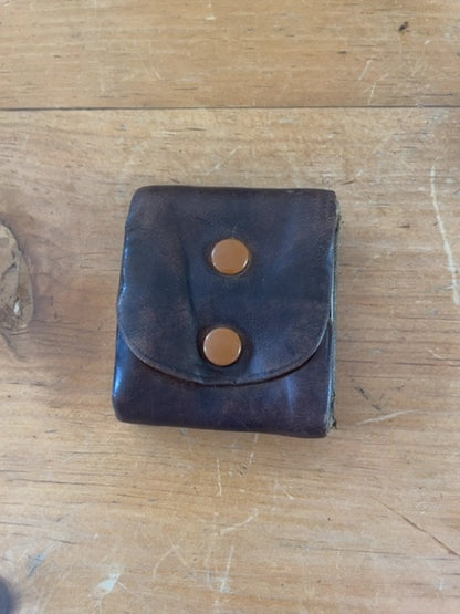 Leather coin purse (as-is)