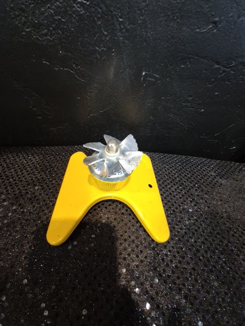 Yellow  Sprinkler, 5.5" × 5.5"