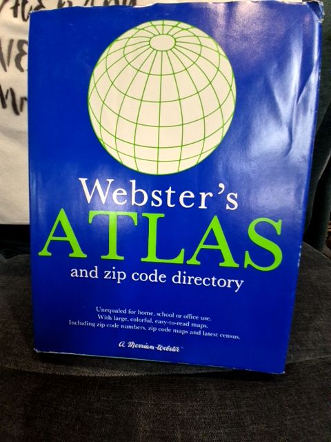 Webster's Atlas and Zip Code directory