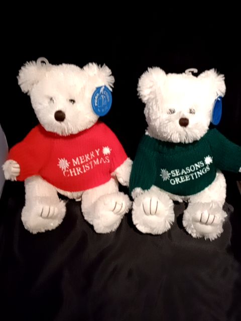 MJC Xmas polar bear stuffy