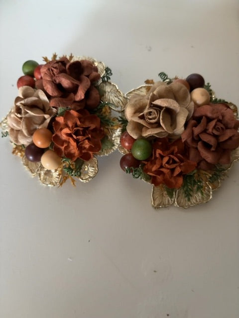 Brown MysticalCreationsByMaira Floral piggies