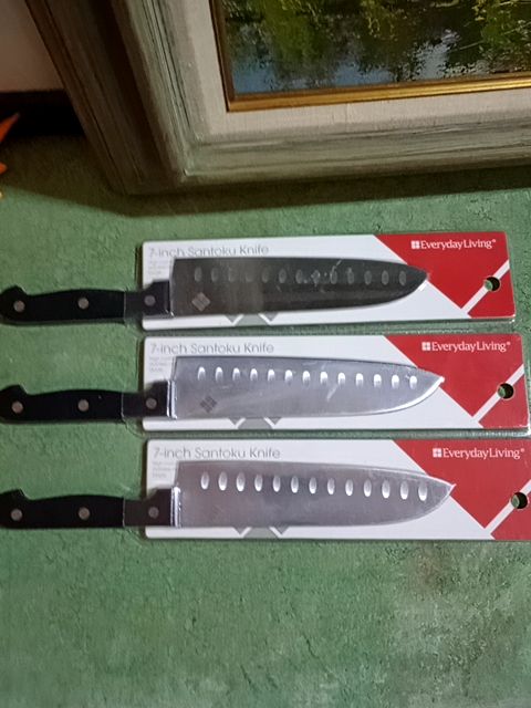 Everyday Living Santoku knife NIP