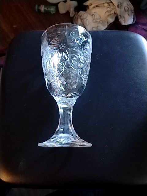 Crystal Princess House Stemmed Glass. Goblet