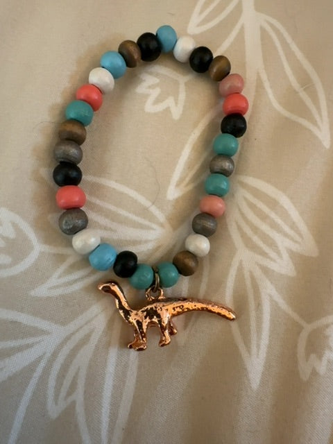 K dinosaur stretchy bracelet