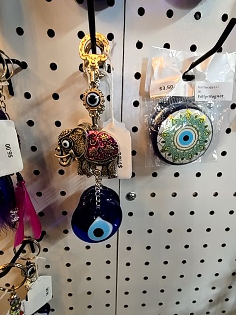 Elephant Baby with Evil Eye 6 in