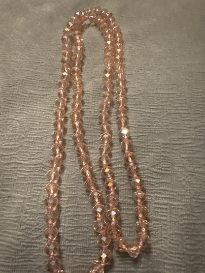 Blush Beaded Necklace