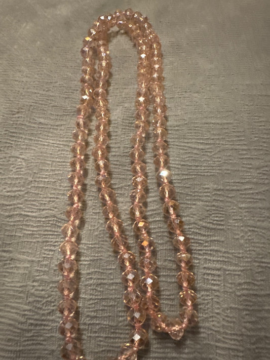 Blush Beaded Necklace