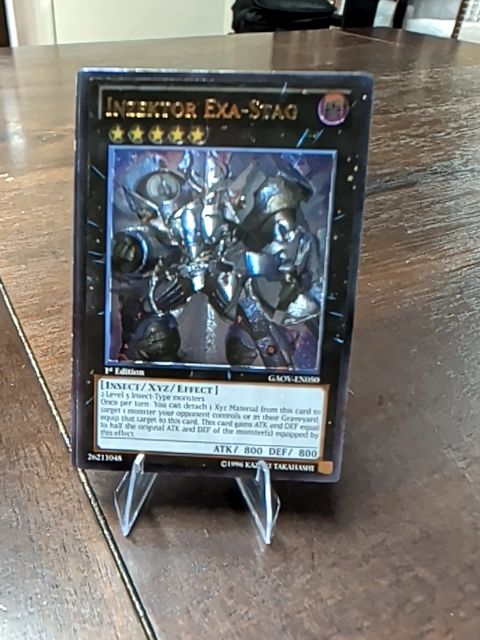 Yugioh Card Inzektor Exa-Stag