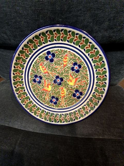 Hand Painted Ceramic Plate
