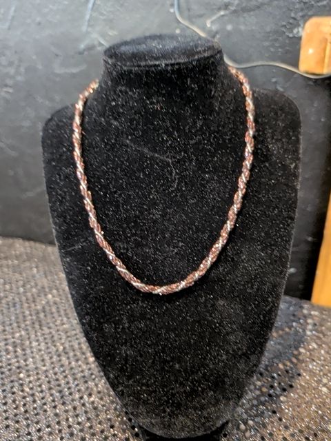 Handmade bead necklace