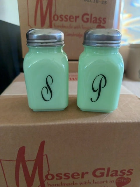 Jadite Mosser Glass Jadite S & P