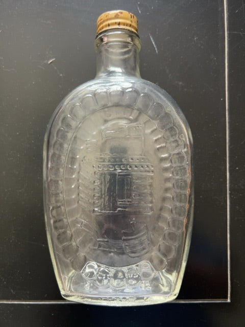 Vintage Log cabin “cabin” bottle