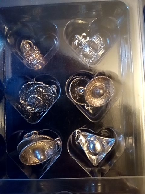 Sterling silver assorted charms 15.00EACH