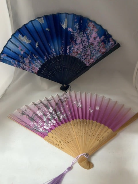 Multiple  Japanese hand fan, Small