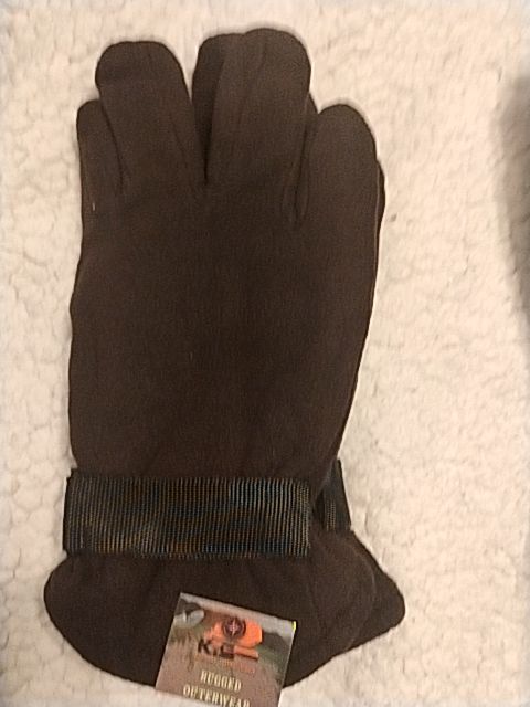 Brown Kentucky Tactical Supply Gloves, Adult