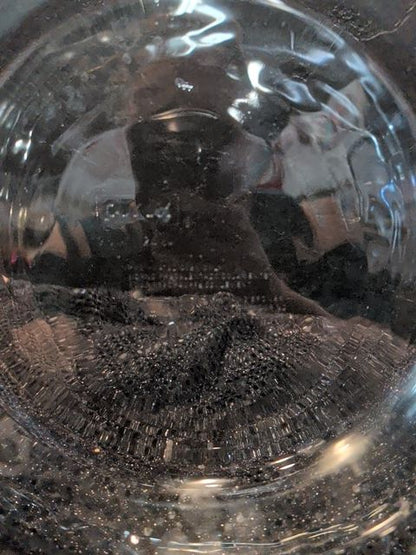 Glass pyrex pie dish