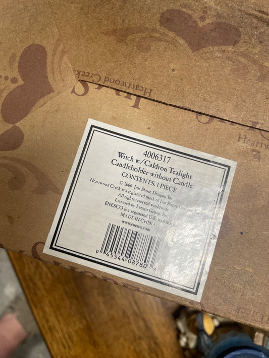 Jim Shore by Heartwood Creek With w/cauldron