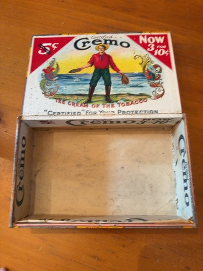 Vintage Cremo Cigar Box
