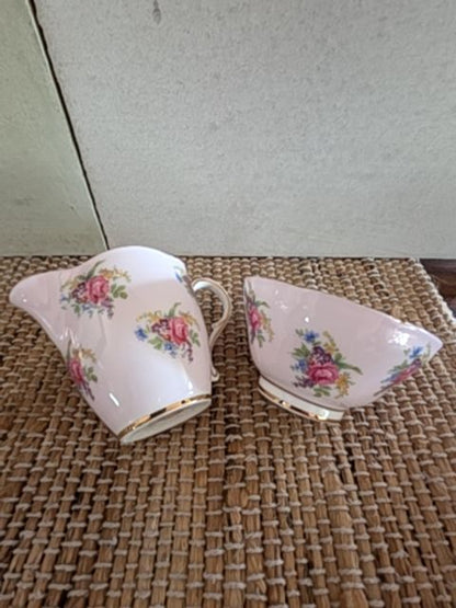 Bone China Creamer & Sugar