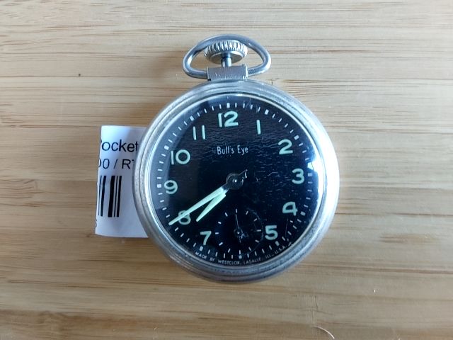 CHROME Westclox Pocket Watch, 16