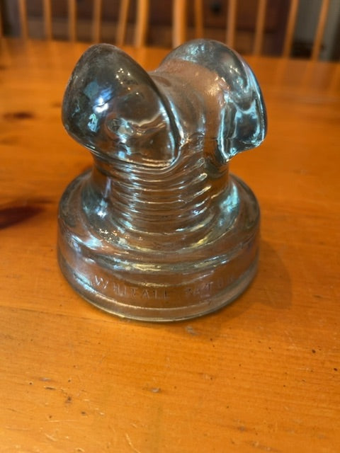 Vintage glass insulator