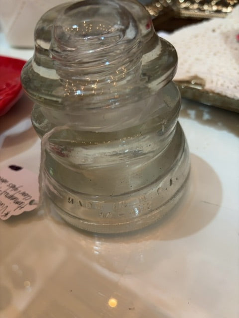 Hemmingray -45 clear glass insulator