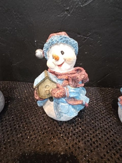Polyresin Snowmen set of 3