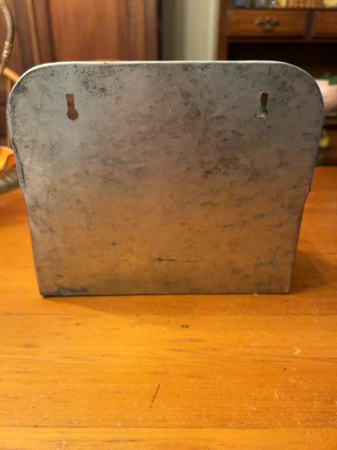 Galvanized Metal Wall Holder