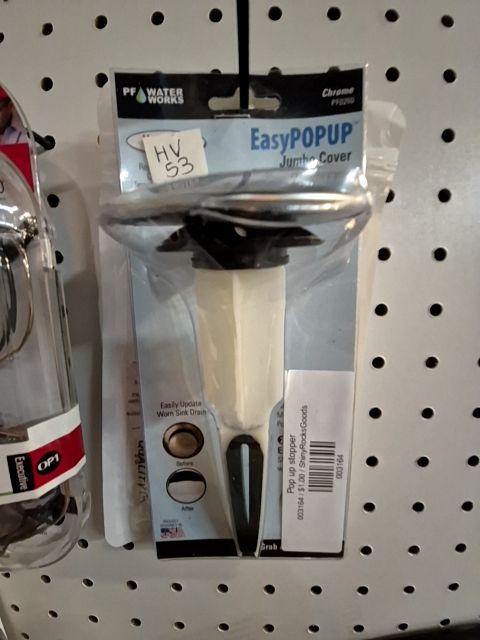Pop up stopper