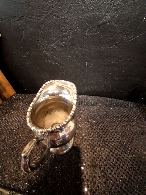 Silver  Silver Plated Creamer