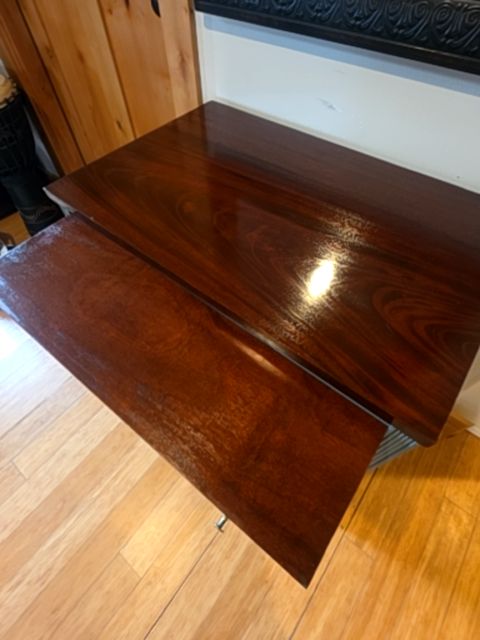 Bedside table, 18" x 28" x 31 tall