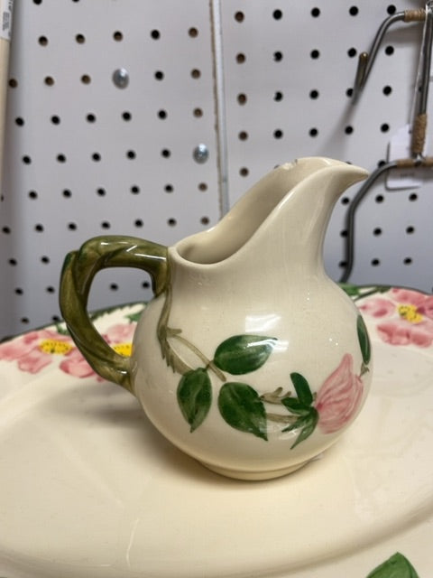 Franciscan Rose England Creamer, as is