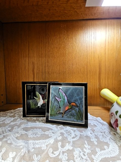 Otagiri Mallard coasters Lr