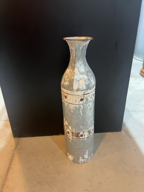 Tall metal can small