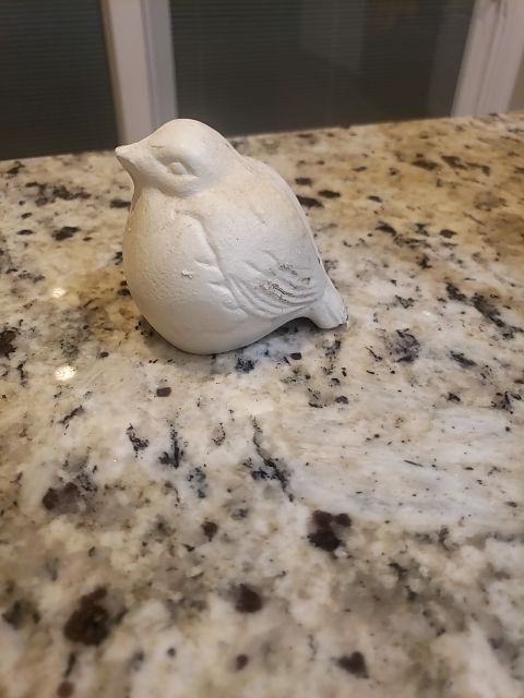 White bird decoration