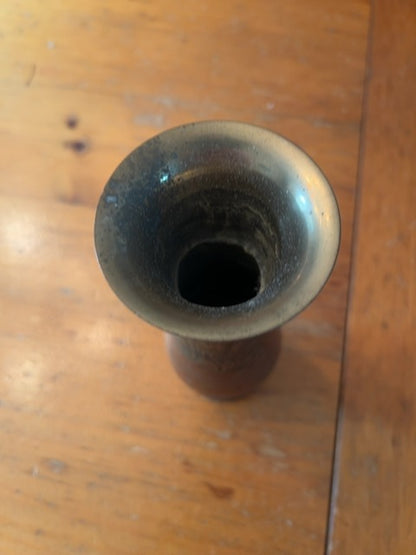 Vintage India Brass Bud Vase - 7.5"