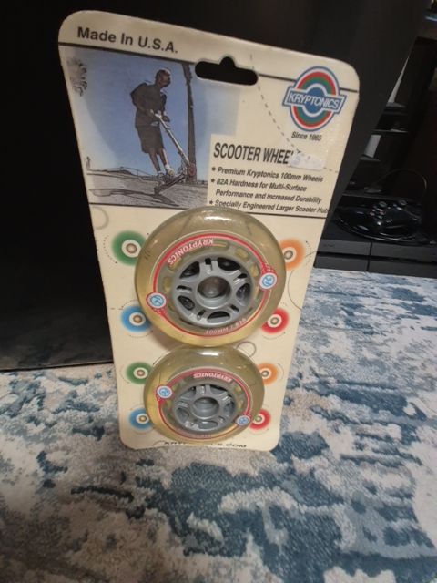 Kryptonics Scooter Wheels, 100 mm Wheels