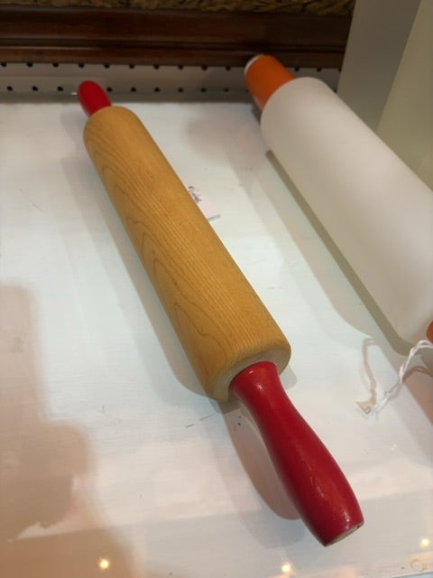Red handle rolling pin