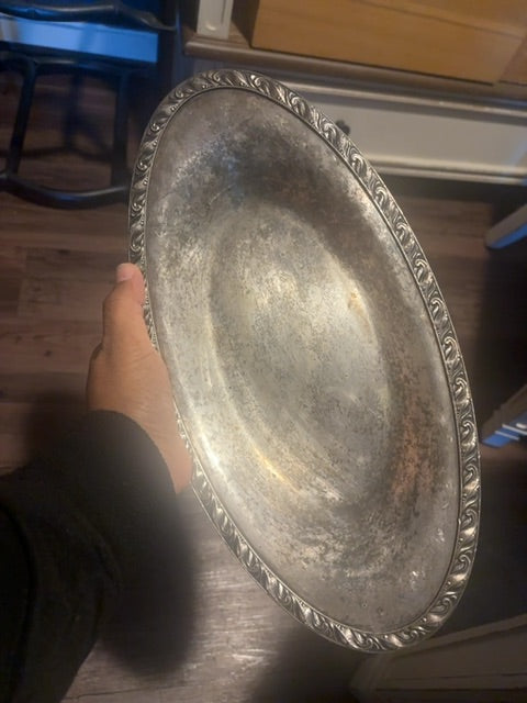 Oneida Ltd. Oneida Oval Silver plated serving tray