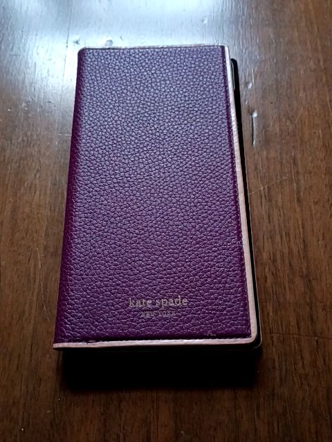 Kate Spade maroon phone case