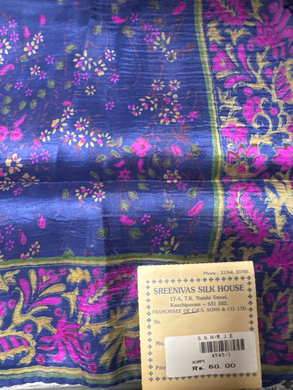 Sreenivas Silk House Floral Head Scarf
