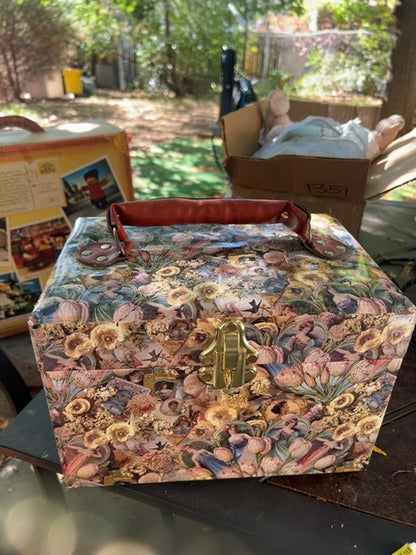 Victorian style keepsake box.