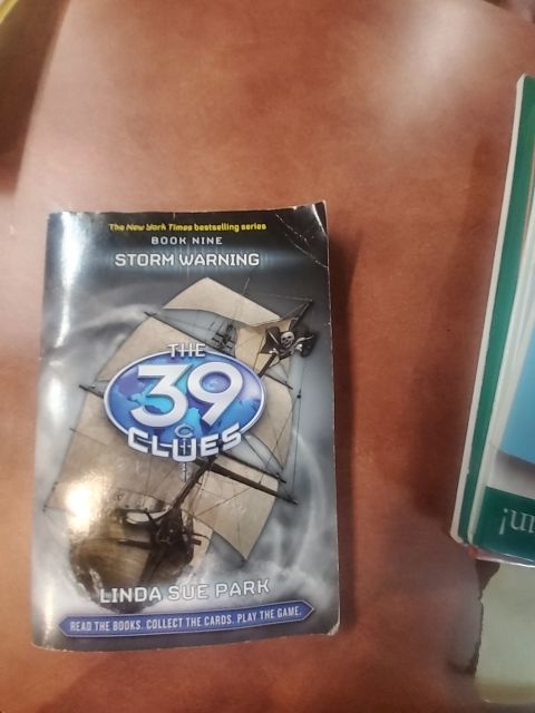 Scholastic The 39 Clues Book Nine Storm Warning, Linda Sue Park