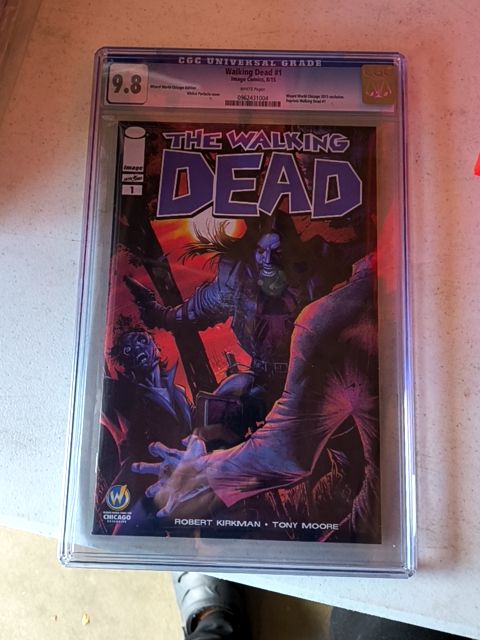 The walking Dead number one 9.8