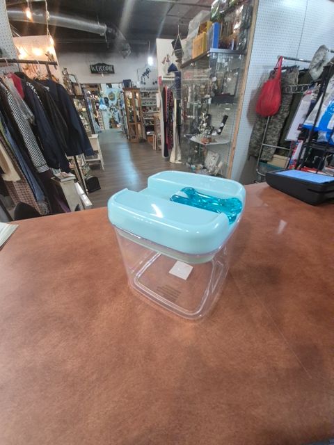 Dog treat container