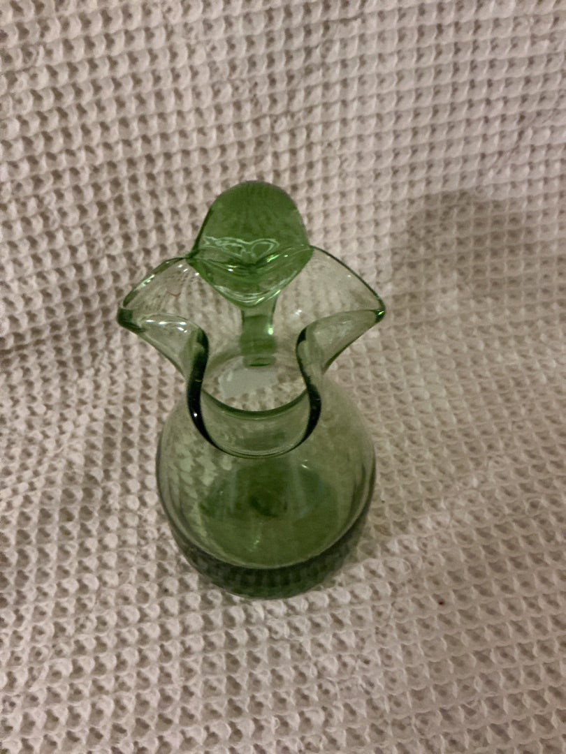 green Jamestown Jamestown Green mini pitcher, 5.5”