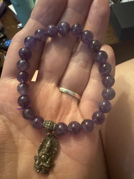 Amethyst bracelet