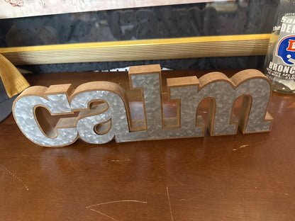 Calm sign!