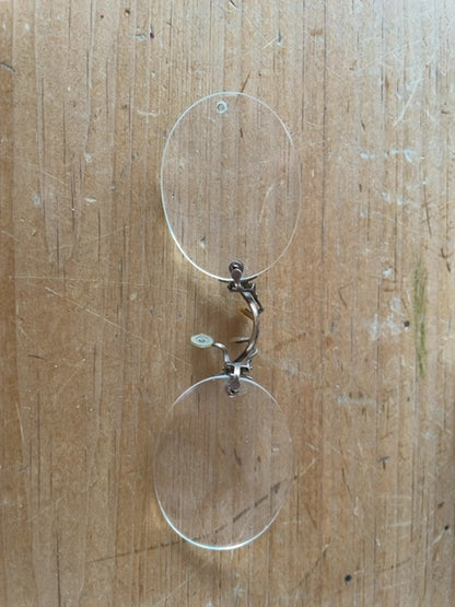 Antique eyeglasses/lenses (set of four, as-is)