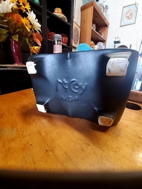 McCoy black stove cookie jar